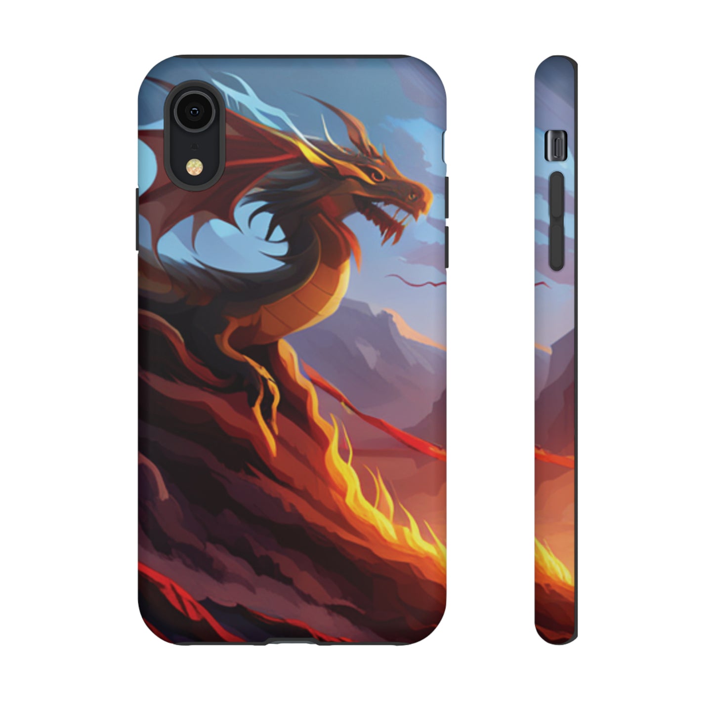 Fire Dragon Tough Phone Cases (iPhone, Google Pixel, Samsung)