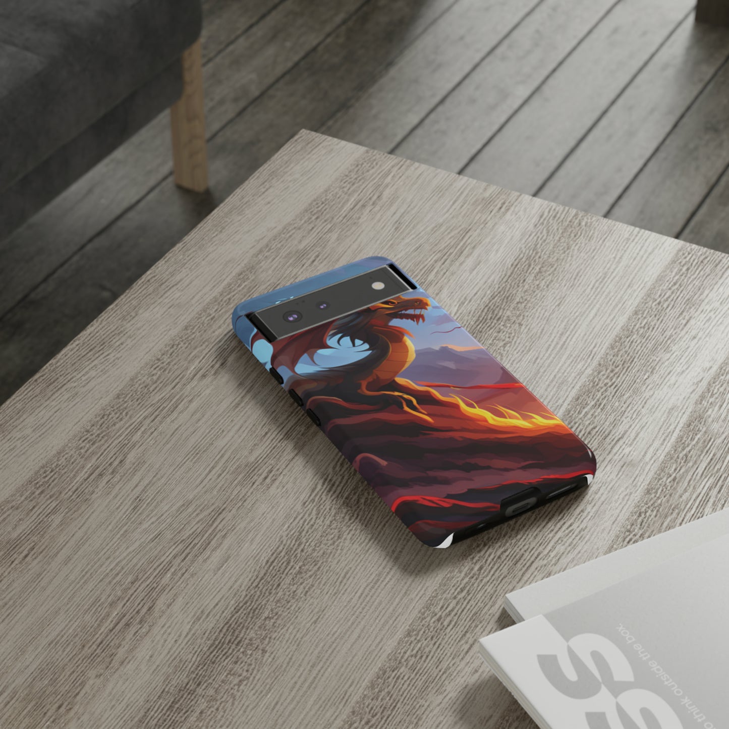 Fire Dragon Tough Phone Cases (iPhone, Google Pixel, Samsung)