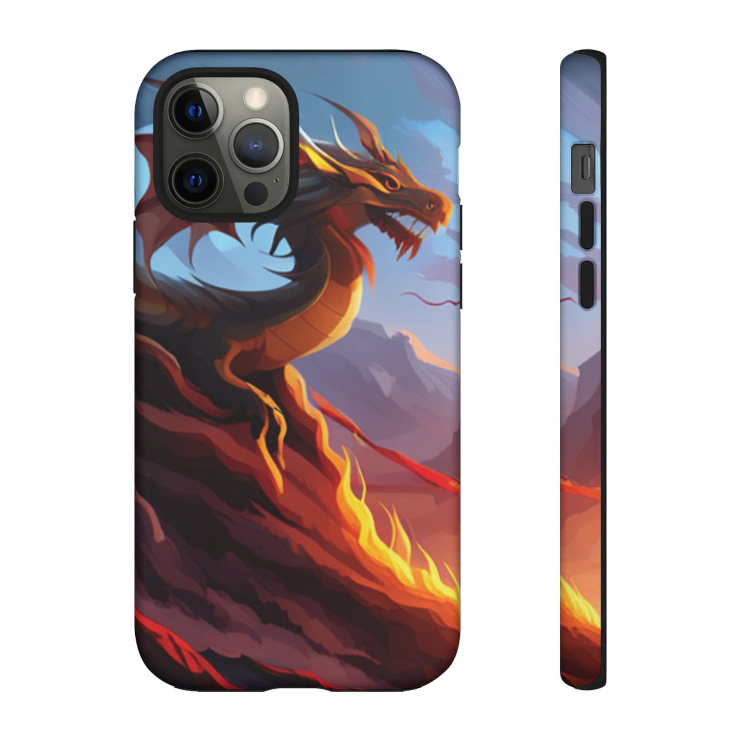 Fire Dragon Tough Phone Cases (iPhone, Google Pixel, Samsung)