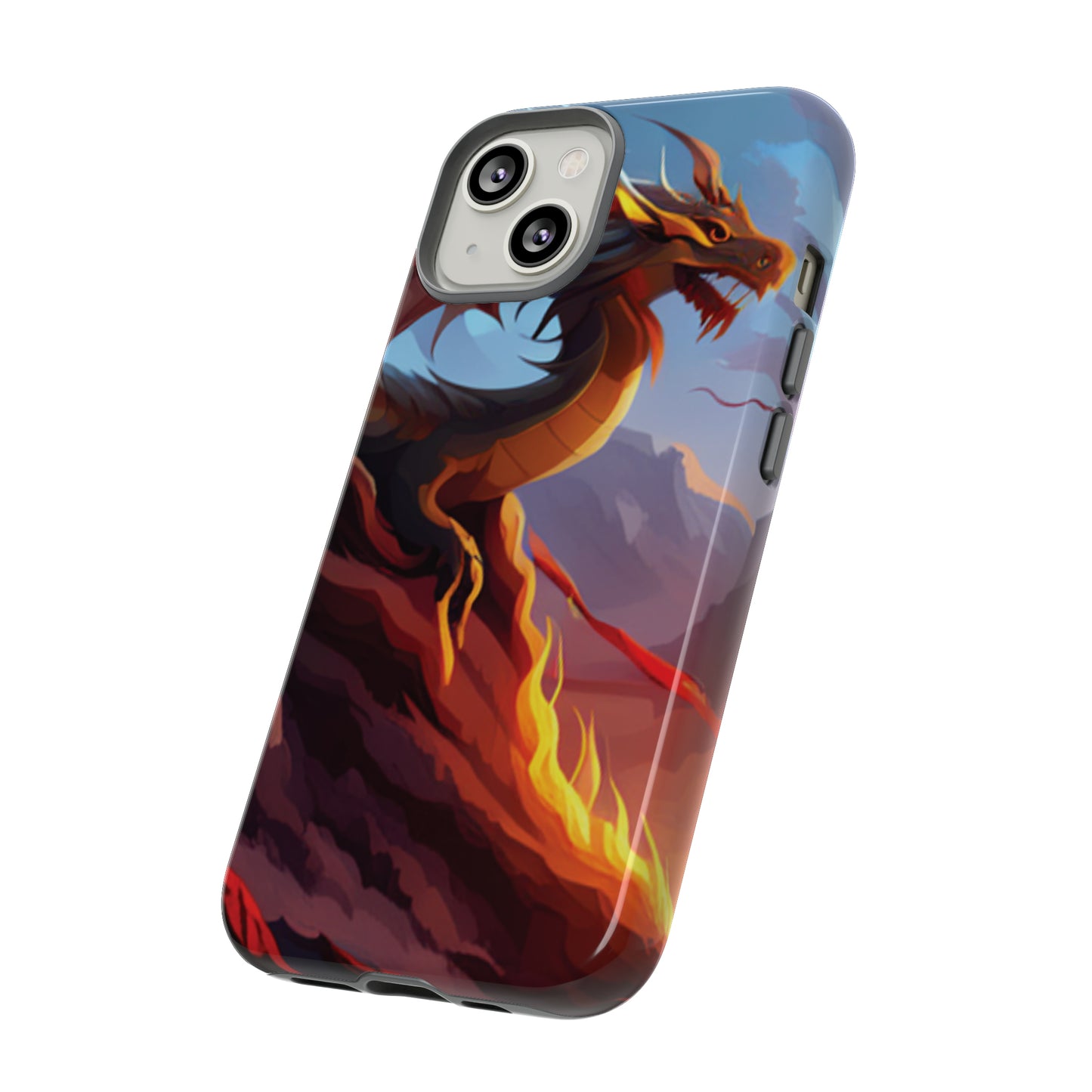 Fire Dragon Tough Phone Cases (iPhone, Google Pixel, Samsung)