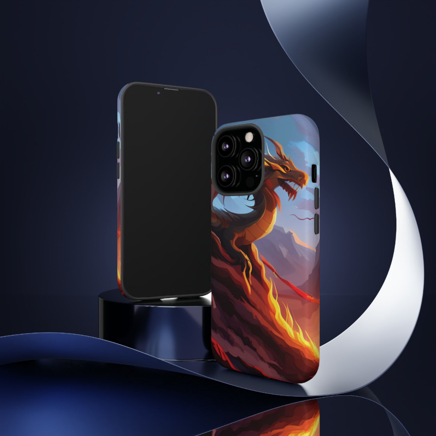 Fire Dragon Tough Phone Cases (iPhone, Google Pixel, Samsung)