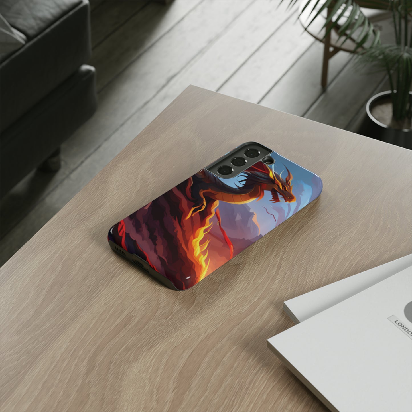 Fire Dragon Tough Phone Cases (iPhone, Google Pixel, Samsung)