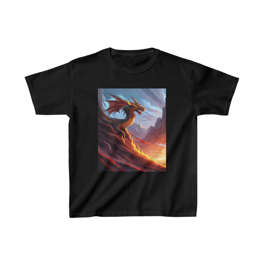 Fire Dragon Kids T-Shirt