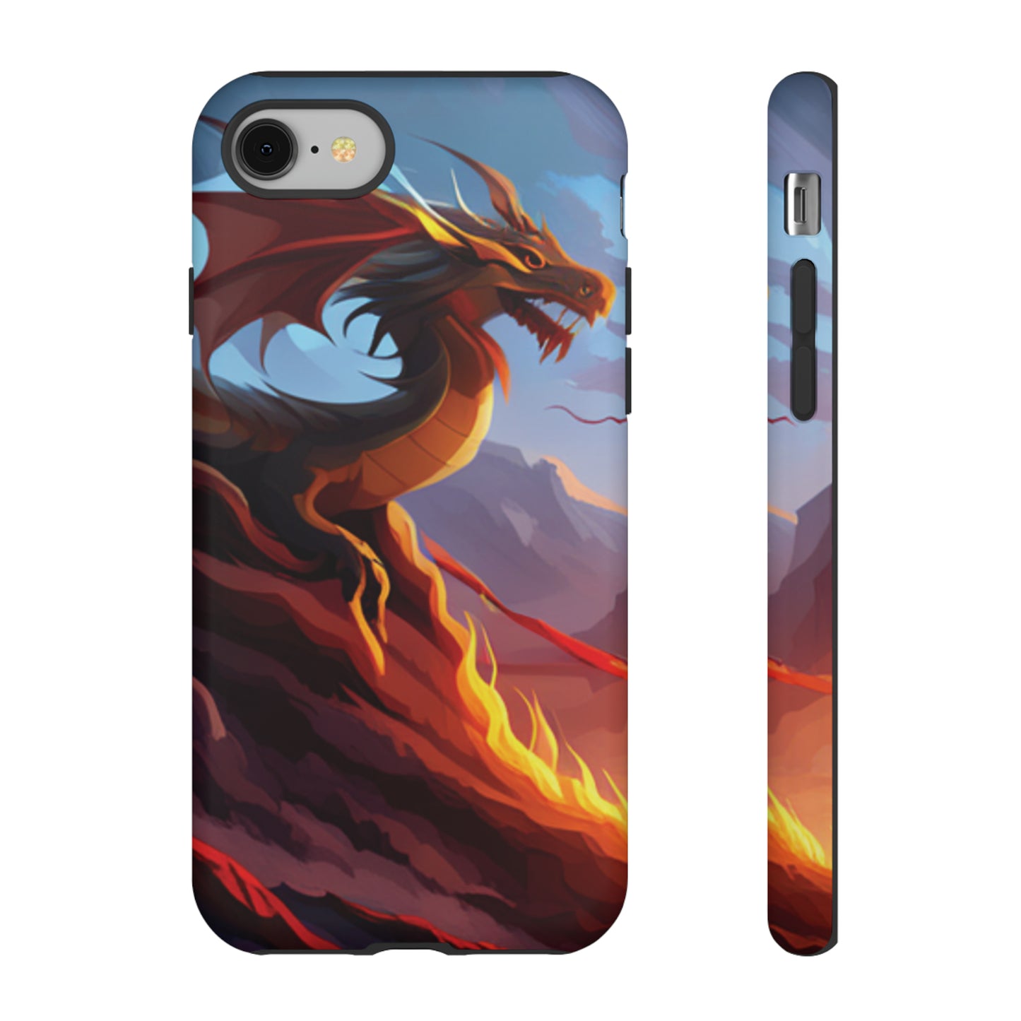 Fire Dragon Tough Phone Cases (iPhone, Google Pixel, Samsung)