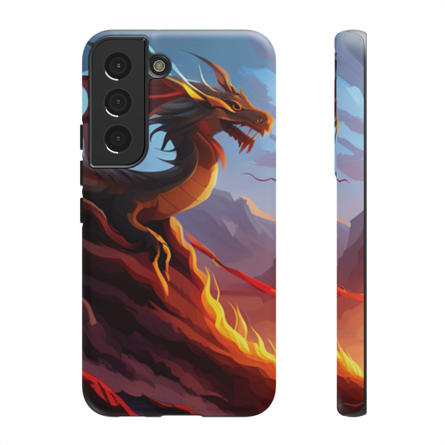 Fire Dragon Tough Phone Cases (iPhone, Google Pixel, Samsung)