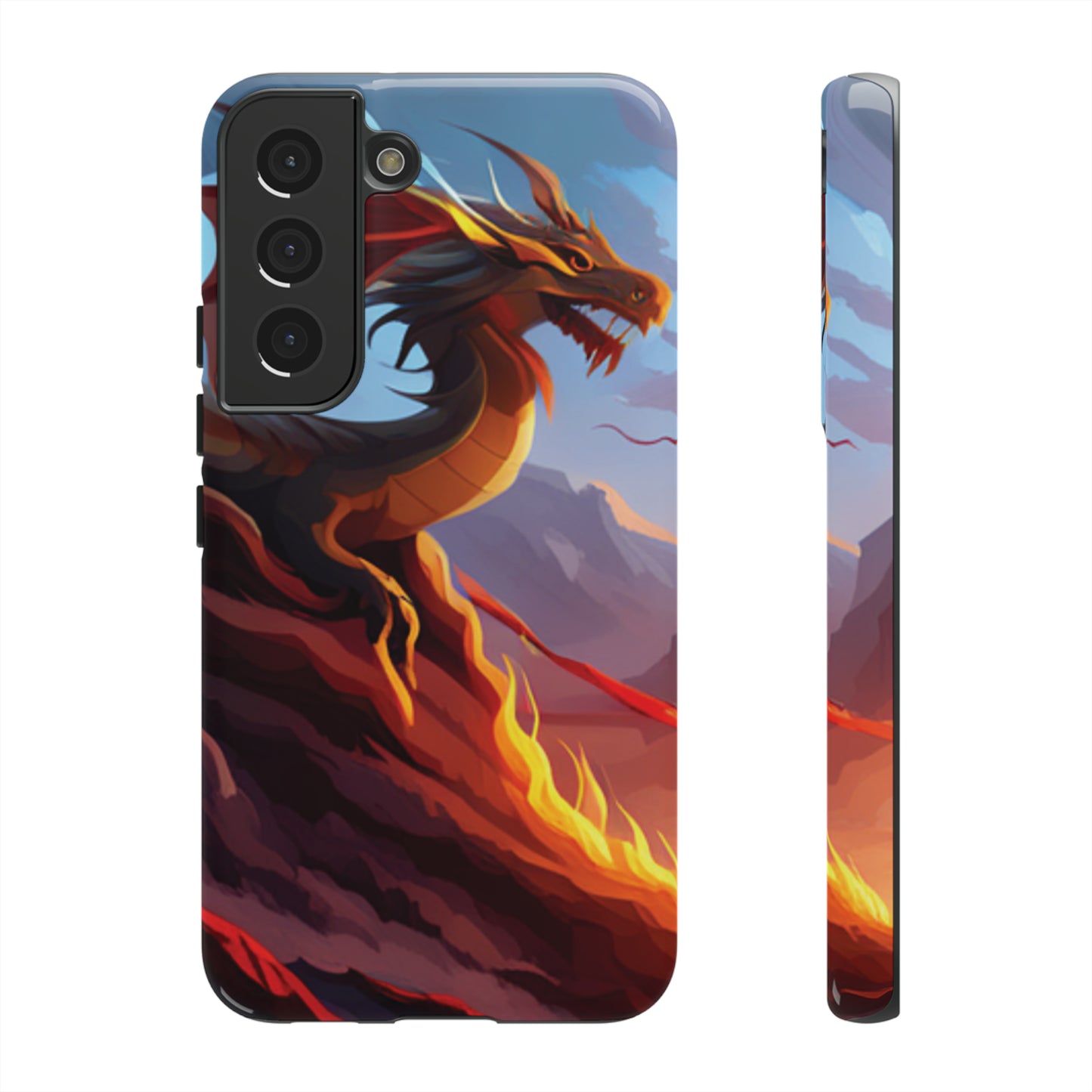 Fire Dragon Tough Phone Cases (iPhone, Google Pixel, Samsung)