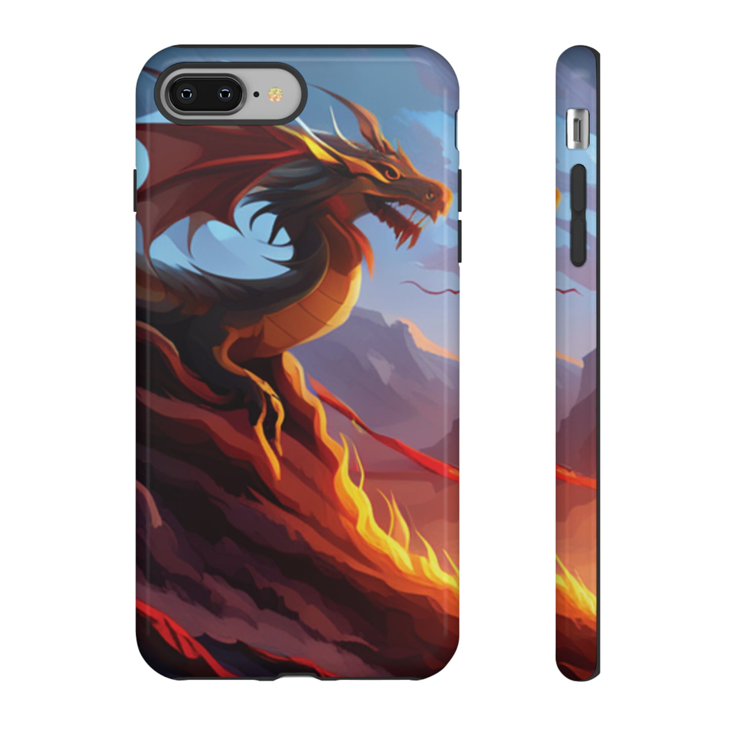 Fire Dragon Tough Phone Cases (iPhone, Google Pixel, Samsung)