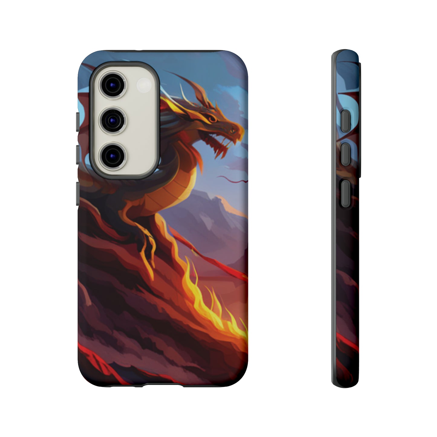 Fire Dragon Tough Phone Cases (iPhone, Google Pixel, Samsung)