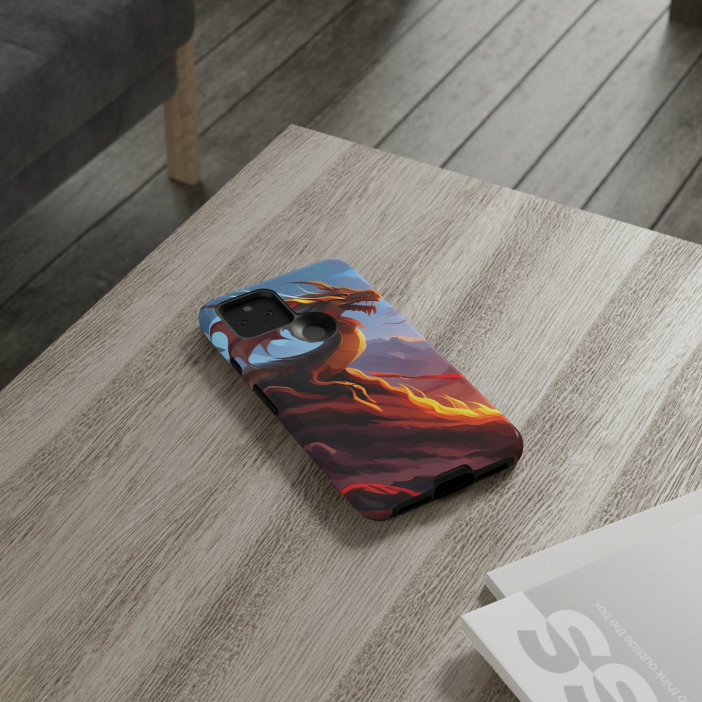 Fire Dragon Tough Phone Cases (iPhone, Google Pixel, Samsung)