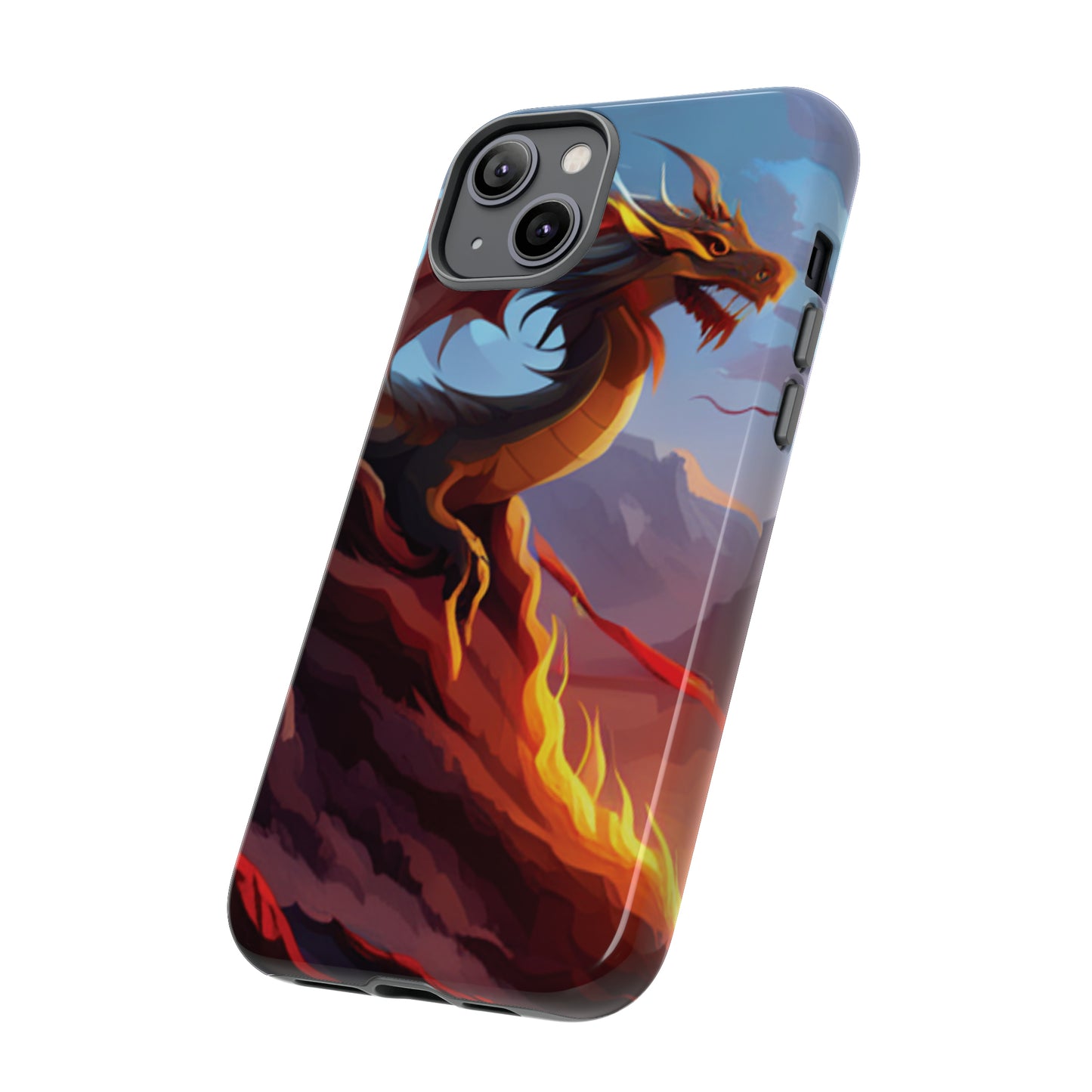 Fire Dragon Tough Phone Cases (iPhone, Google Pixel, Samsung)