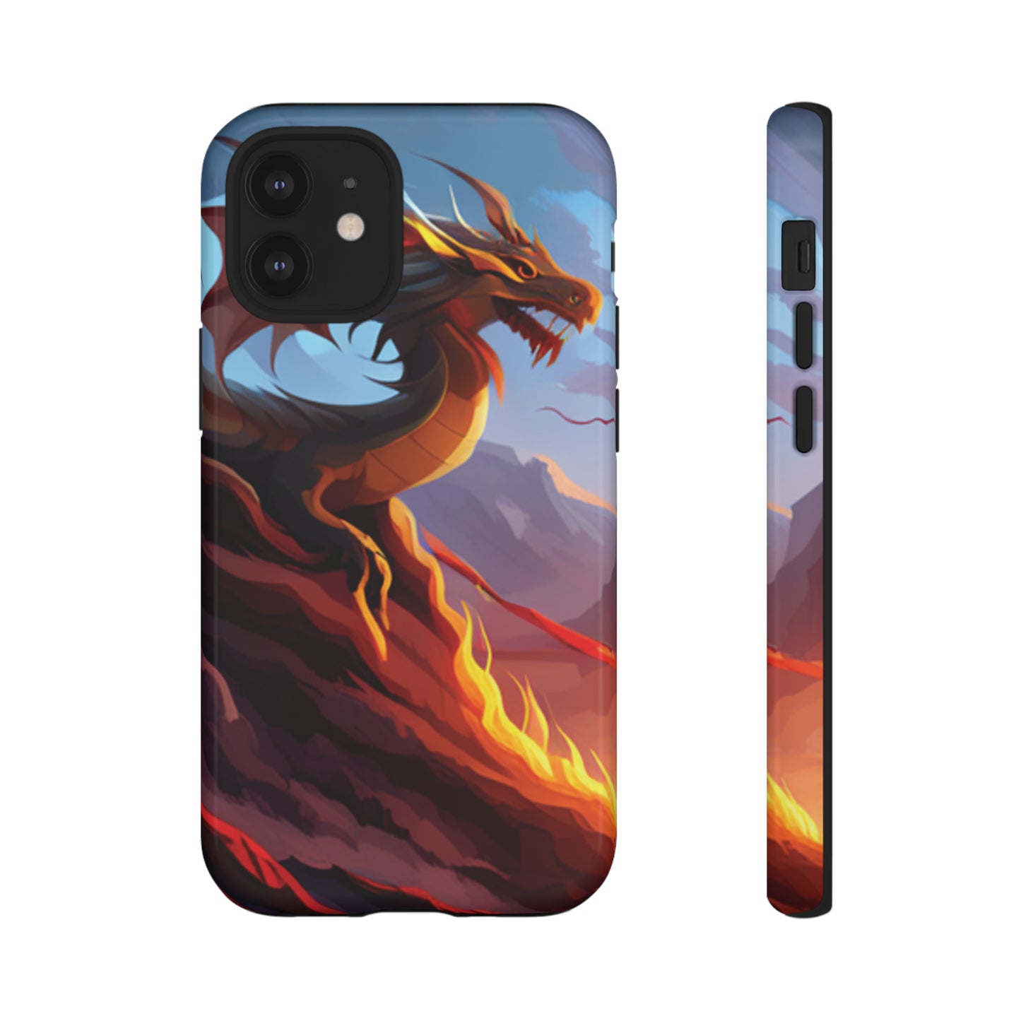 Fire Dragon Tough Phone Cases (iPhone, Google Pixel, Samsung)