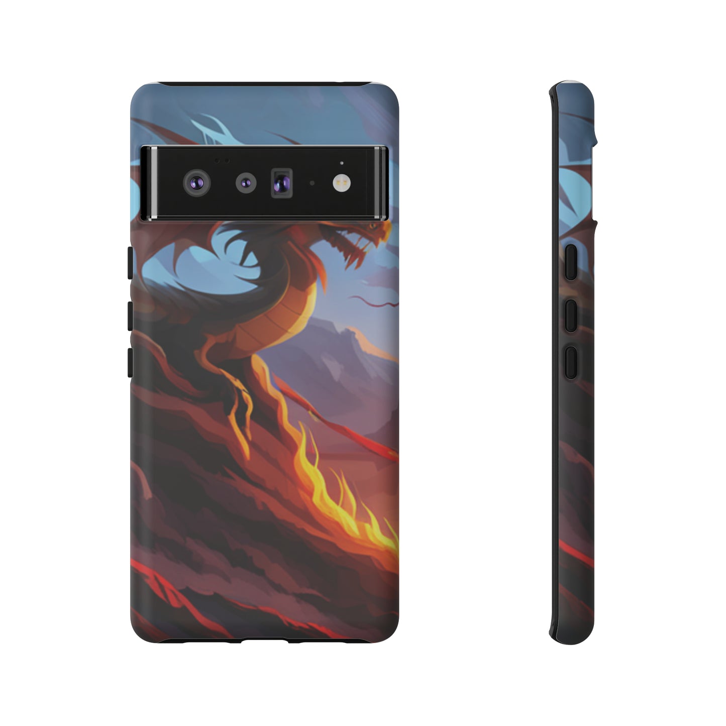 Fire Dragon Tough Phone Cases (iPhone, Google Pixel, Samsung)