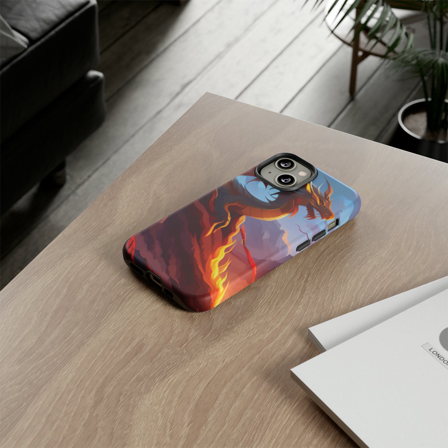 Fire Dragon Tough Phone Cases (iPhone, Google Pixel, Samsung)