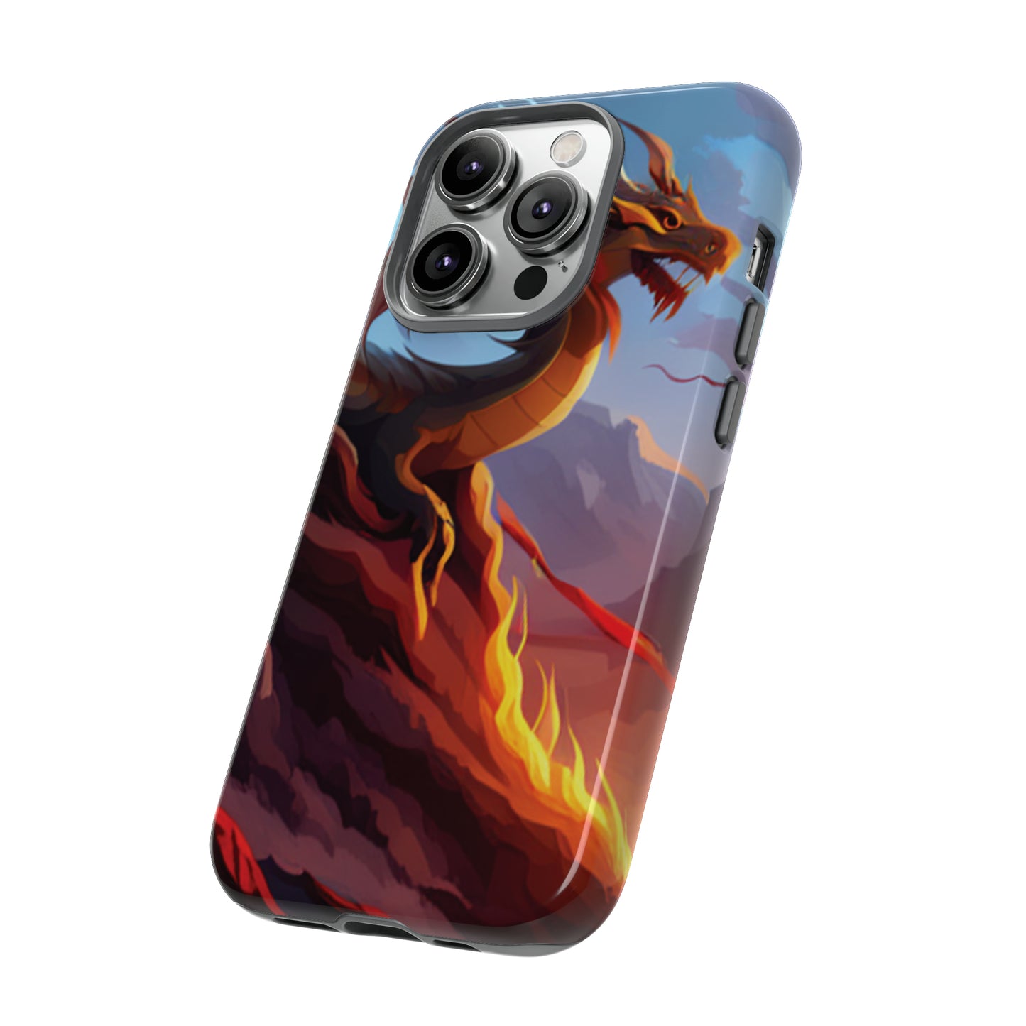 Fire Dragon Tough Phone Cases (iPhone, Google Pixel, Samsung)