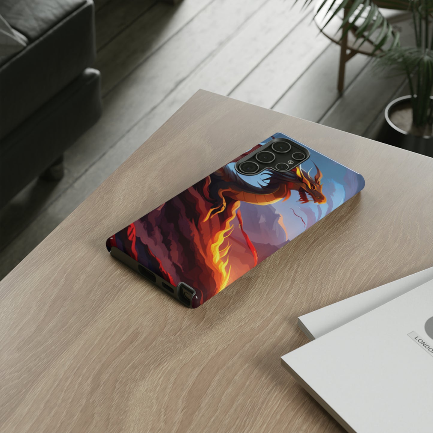 Fire Dragon Tough Phone Cases (iPhone, Google Pixel, Samsung)