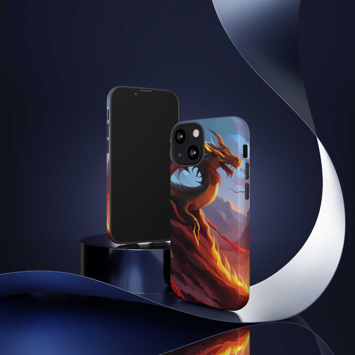 Fire Dragon Tough Phone Cases (iPhone, Google Pixel, Samsung)