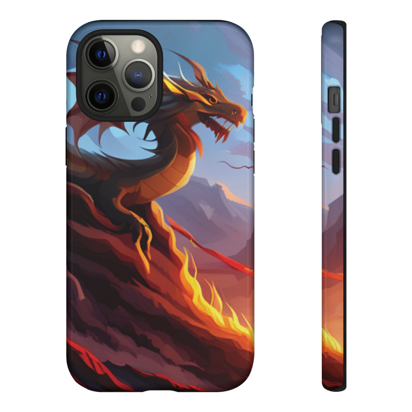 Fire Dragon Tough Phone Cases (iPhone, Google Pixel, Samsung)