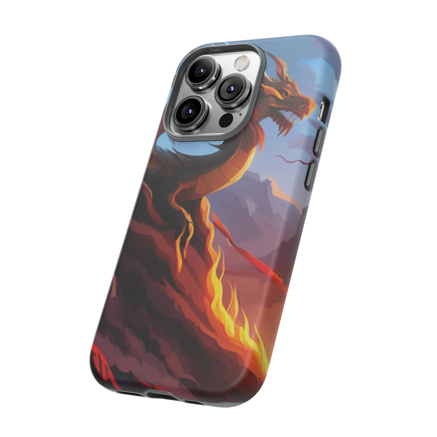 Fire Dragon Tough Phone Cases (iPhone, Google Pixel, Samsung)