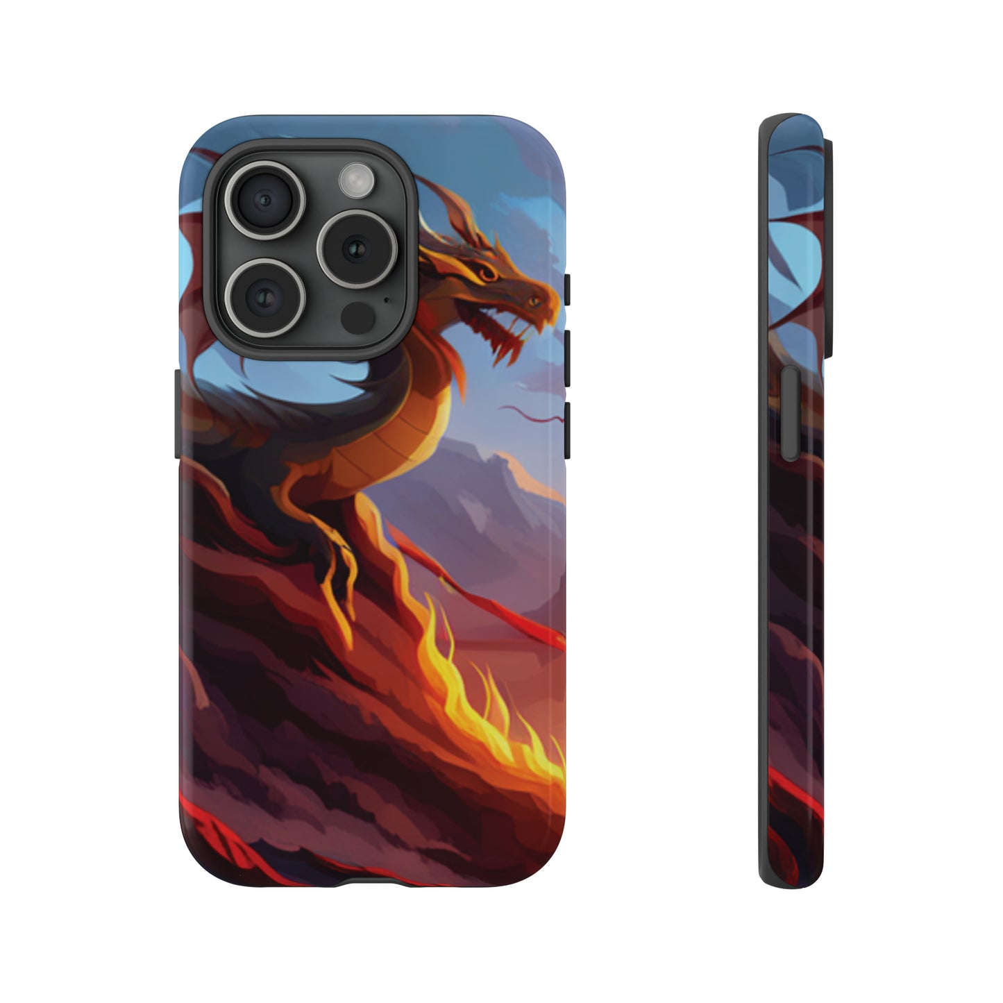 Fire Dragon Tough Phone Cases (iPhone, Google Pixel, Samsung)