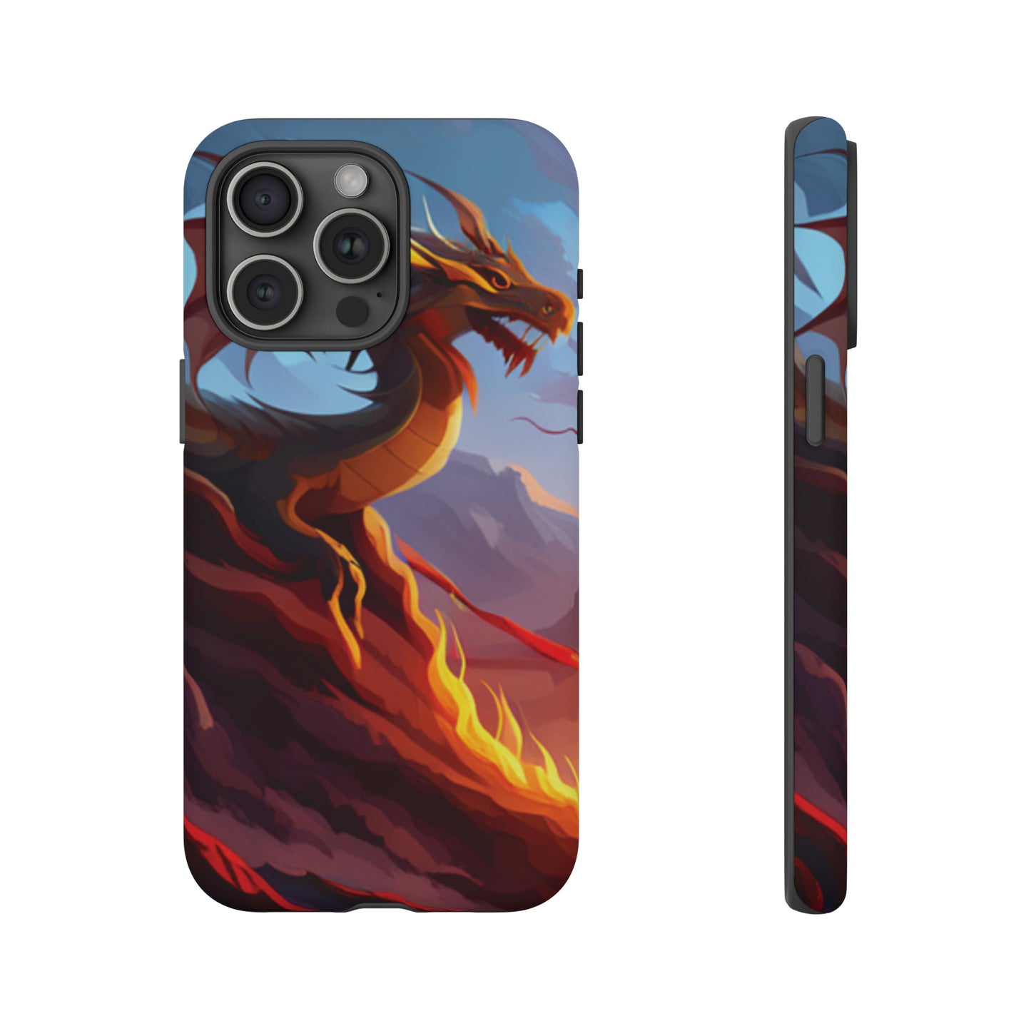 Fire Dragon Tough Phone Cases (iPhone, Google Pixel, Samsung)