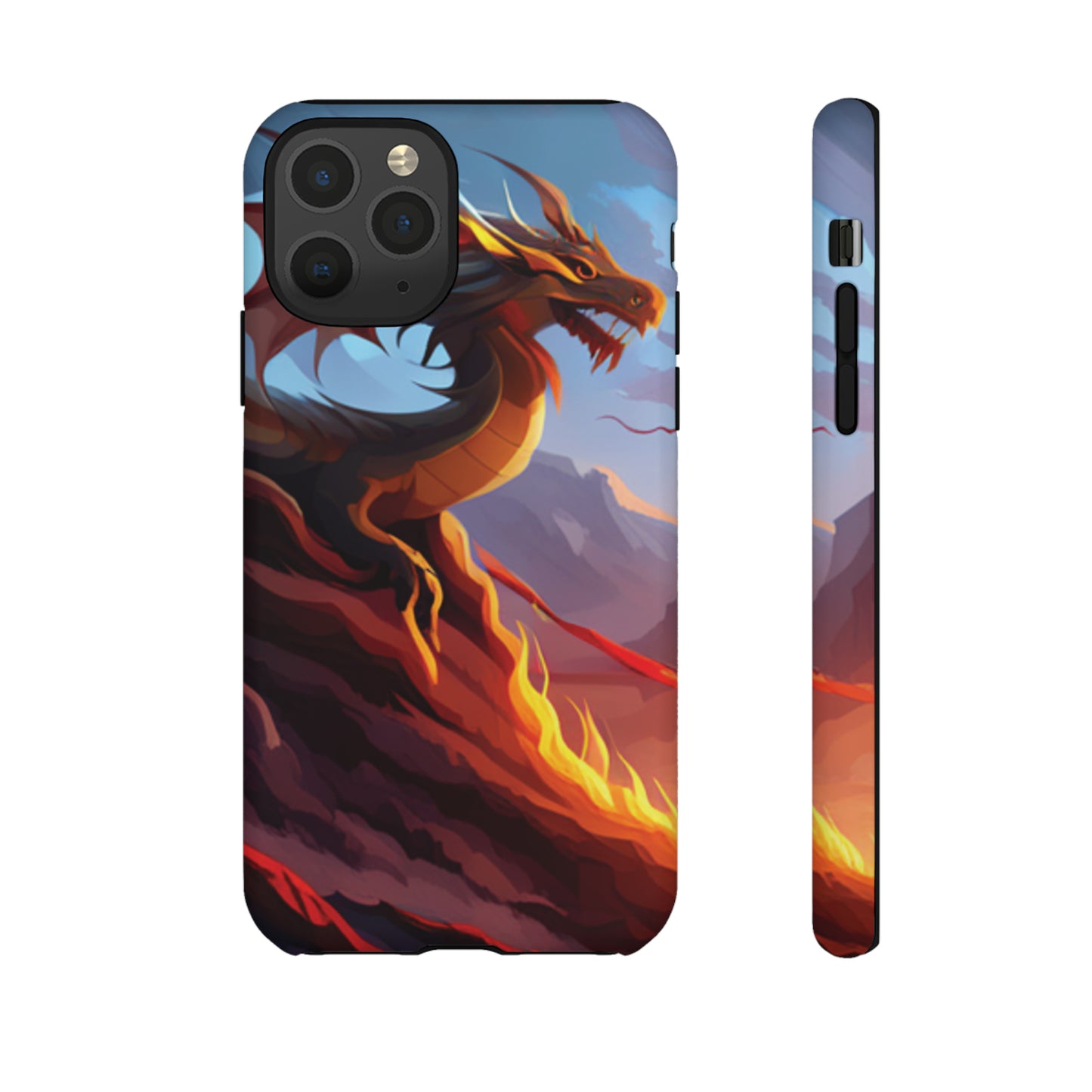 Fire Dragon Tough Phone Cases (iPhone, Google Pixel, Samsung)