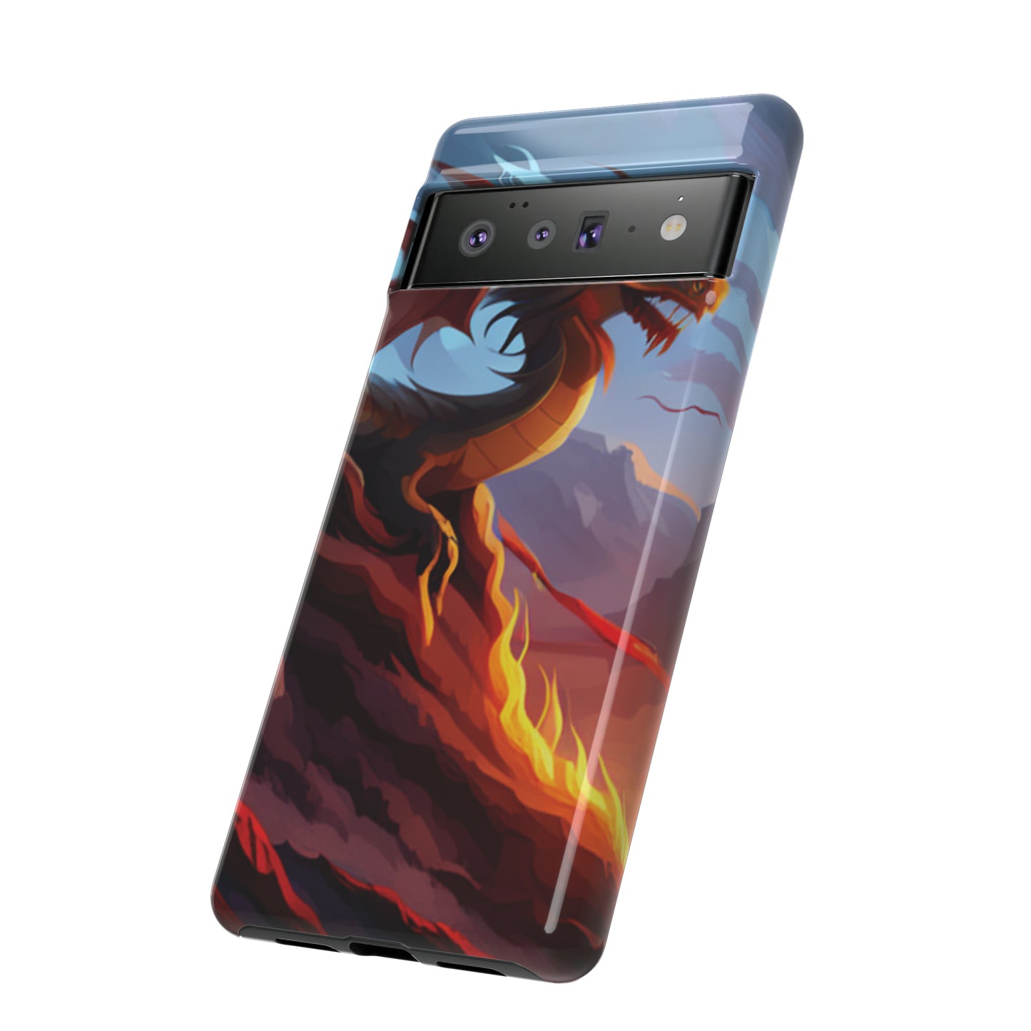 Fire Dragon Tough Phone Cases (iPhone, Google Pixel, Samsung)