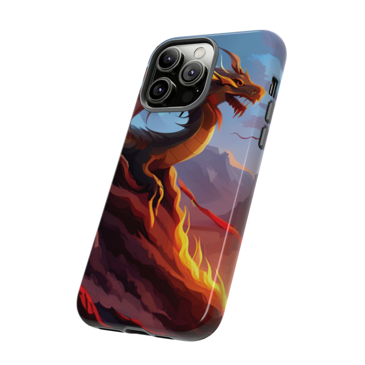 Fire Dragon Tough Phone Cases (iPhone, Google Pixel, Samsung)