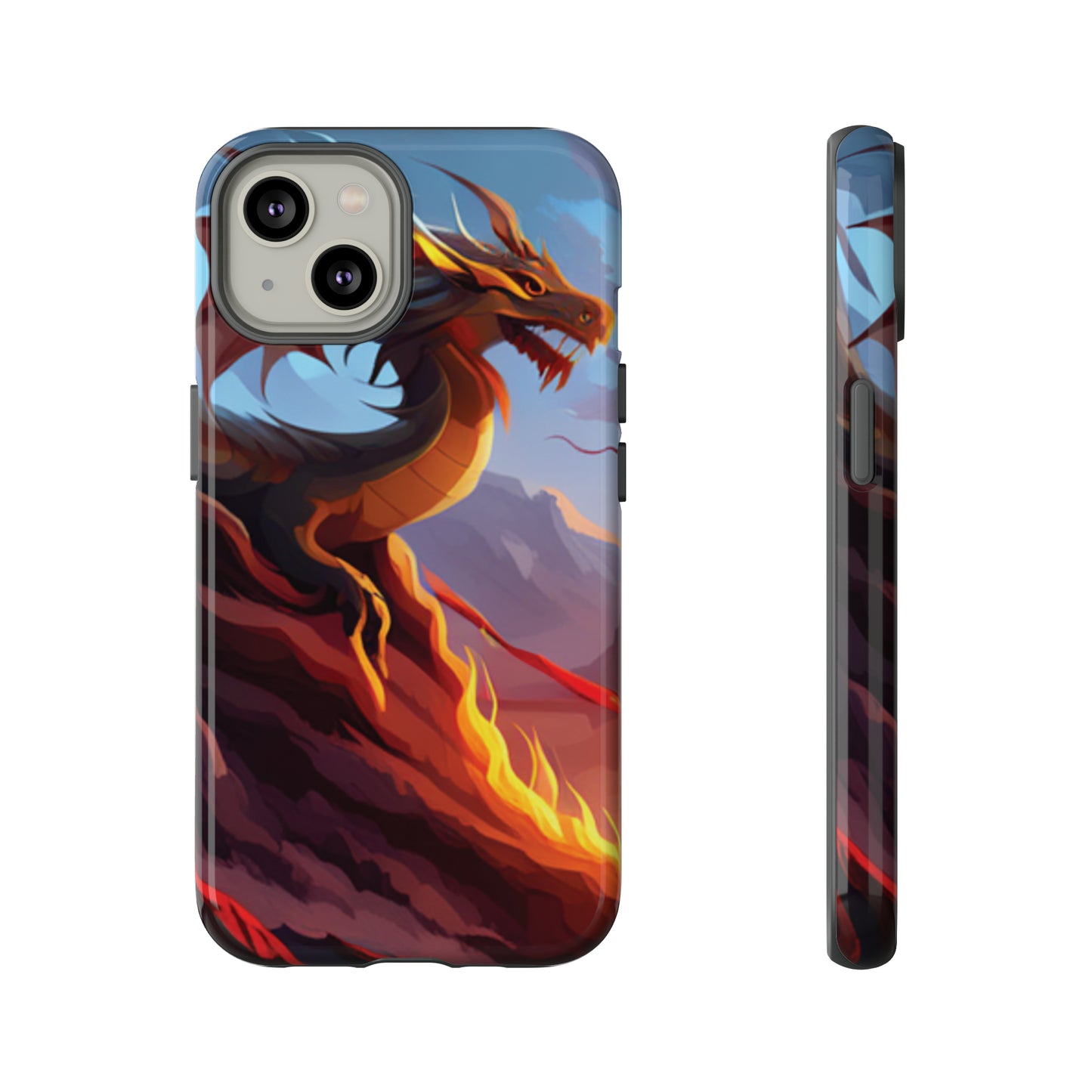 Fire Dragon Tough Phone Cases (iPhone, Google Pixel, Samsung)