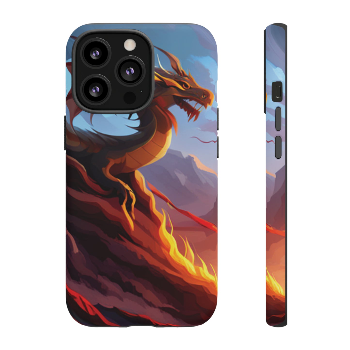 Fire Dragon Tough Phone Cases (iPhone, Google Pixel, Samsung)