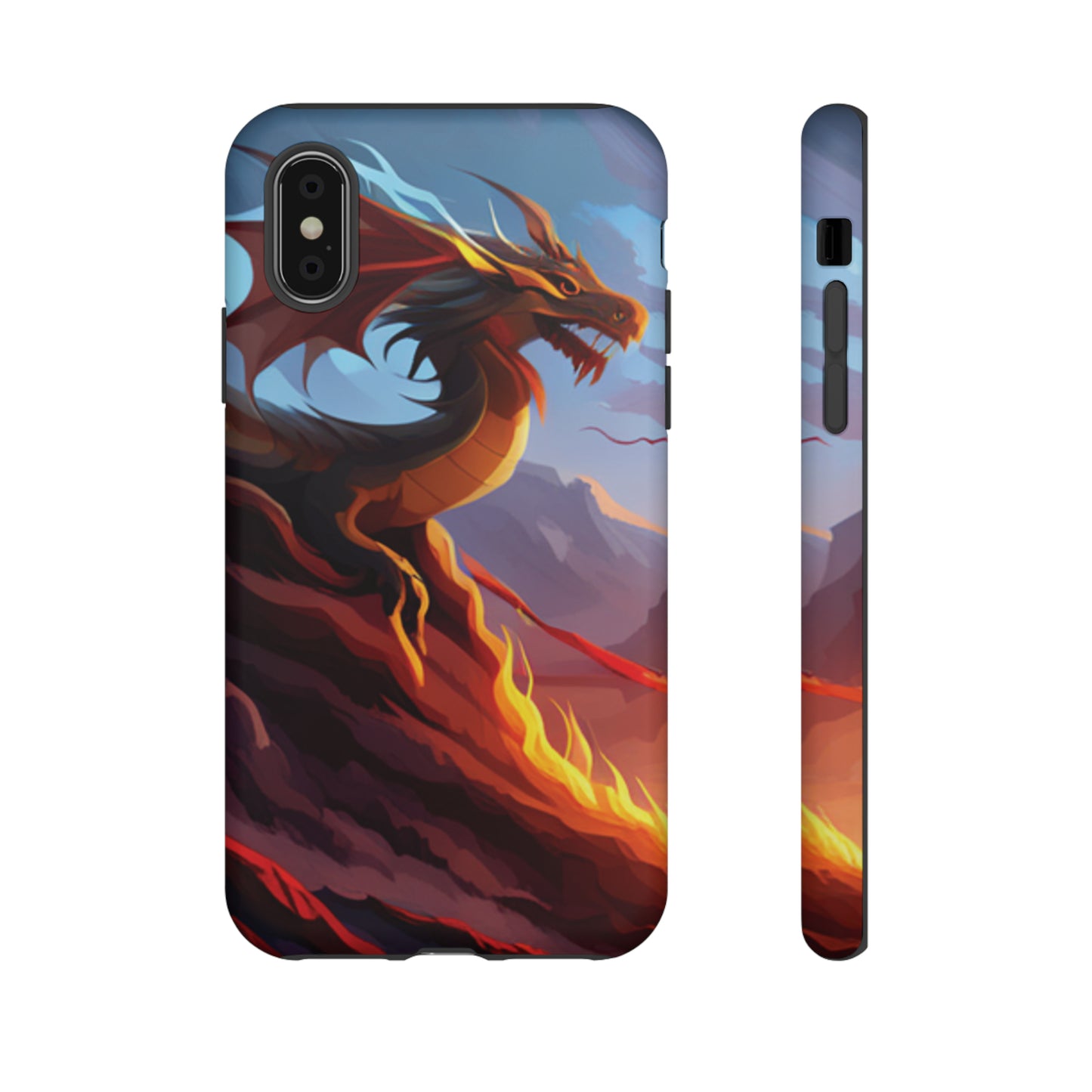 Fire Dragon Tough Phone Cases (iPhone, Google Pixel, Samsung)