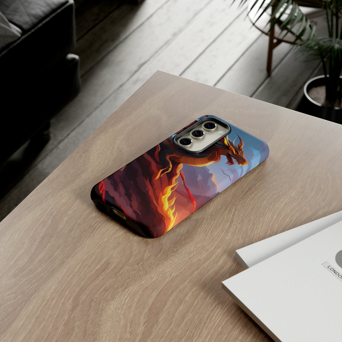 Fire Dragon Tough Phone Cases (iPhone, Google Pixel, Samsung)