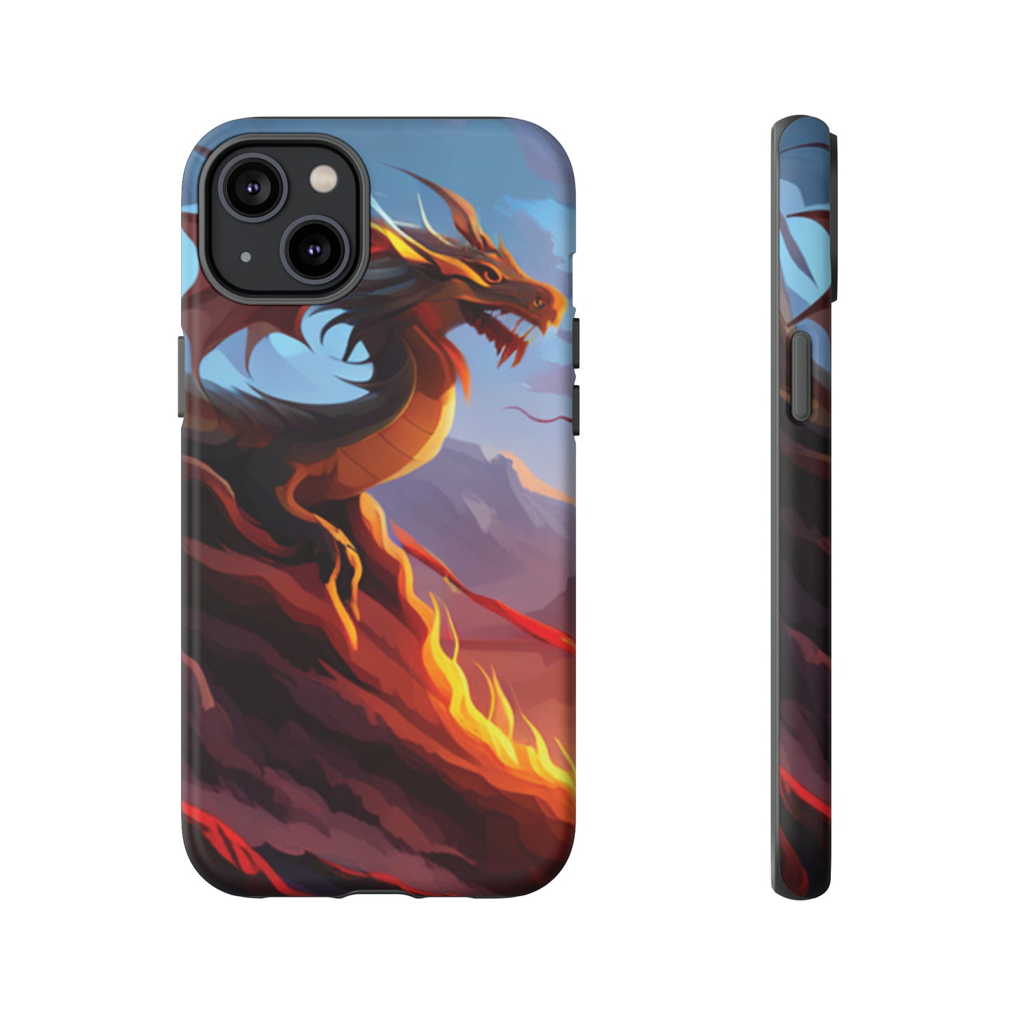 Fire Dragon Tough Phone Cases (iPhone, Google Pixel, Samsung)