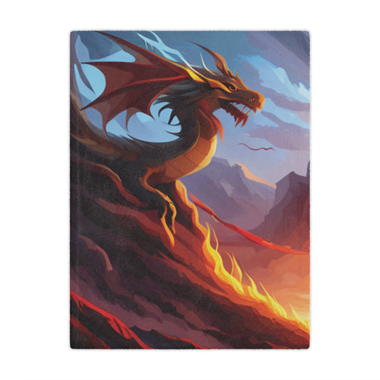 Fire Dragon Blanket