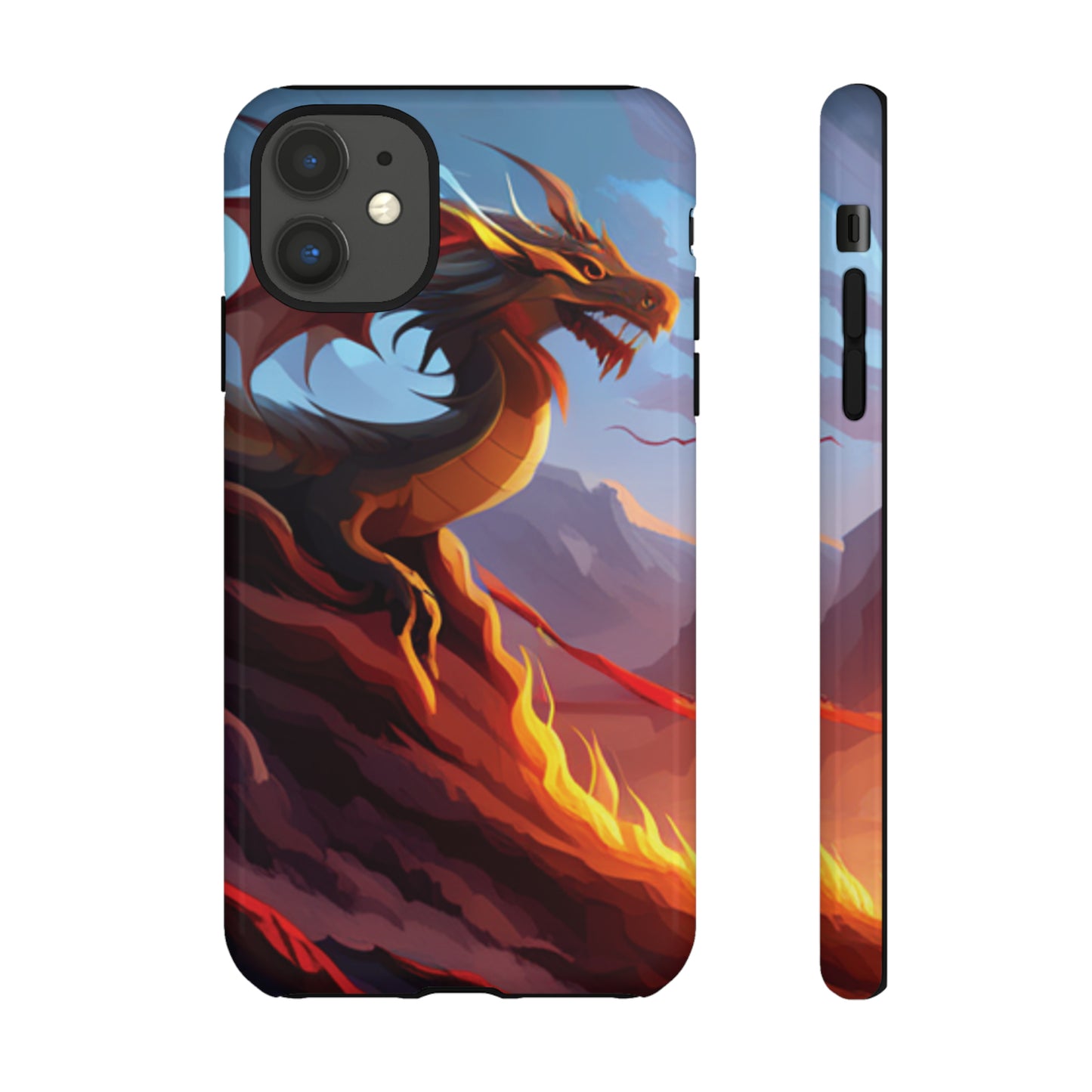 Fire Dragon Tough Phone Cases (iPhone, Google Pixel, Samsung)