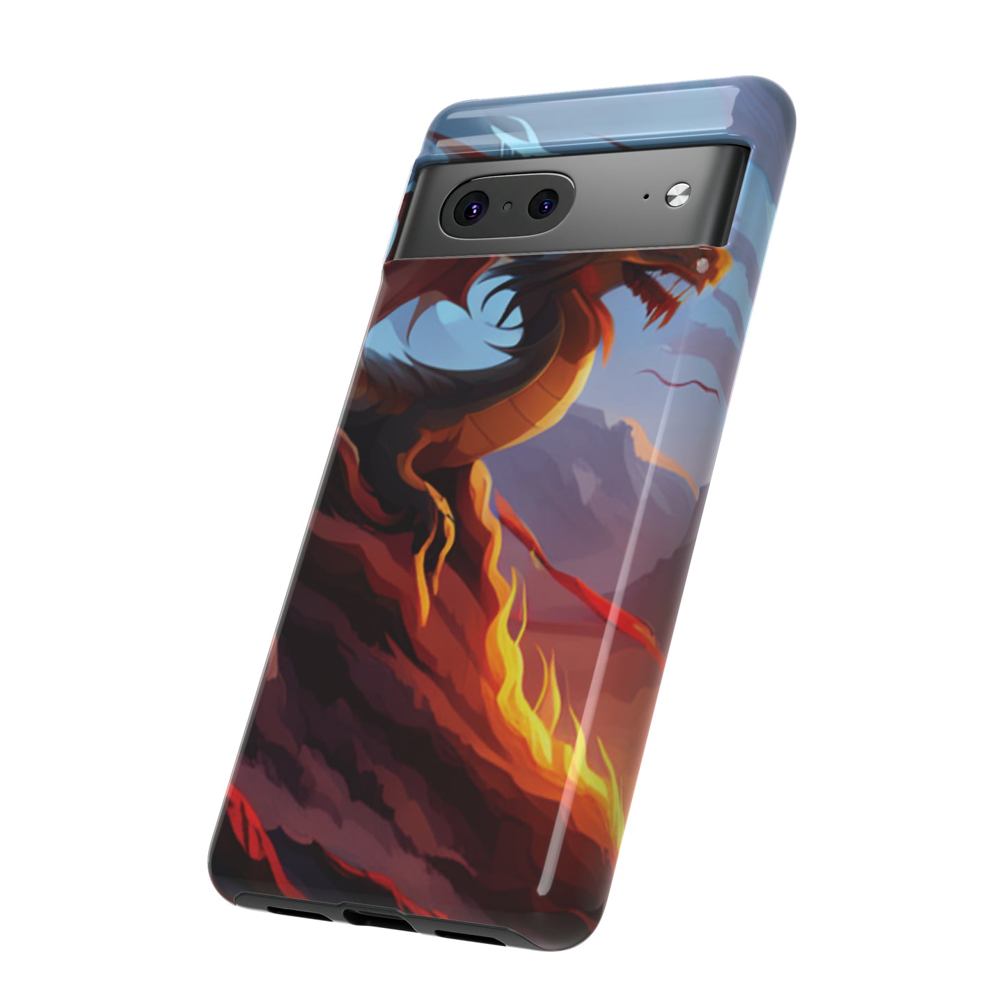 Fire Dragon Tough Phone Cases (iPhone, Google Pixel, Samsung)