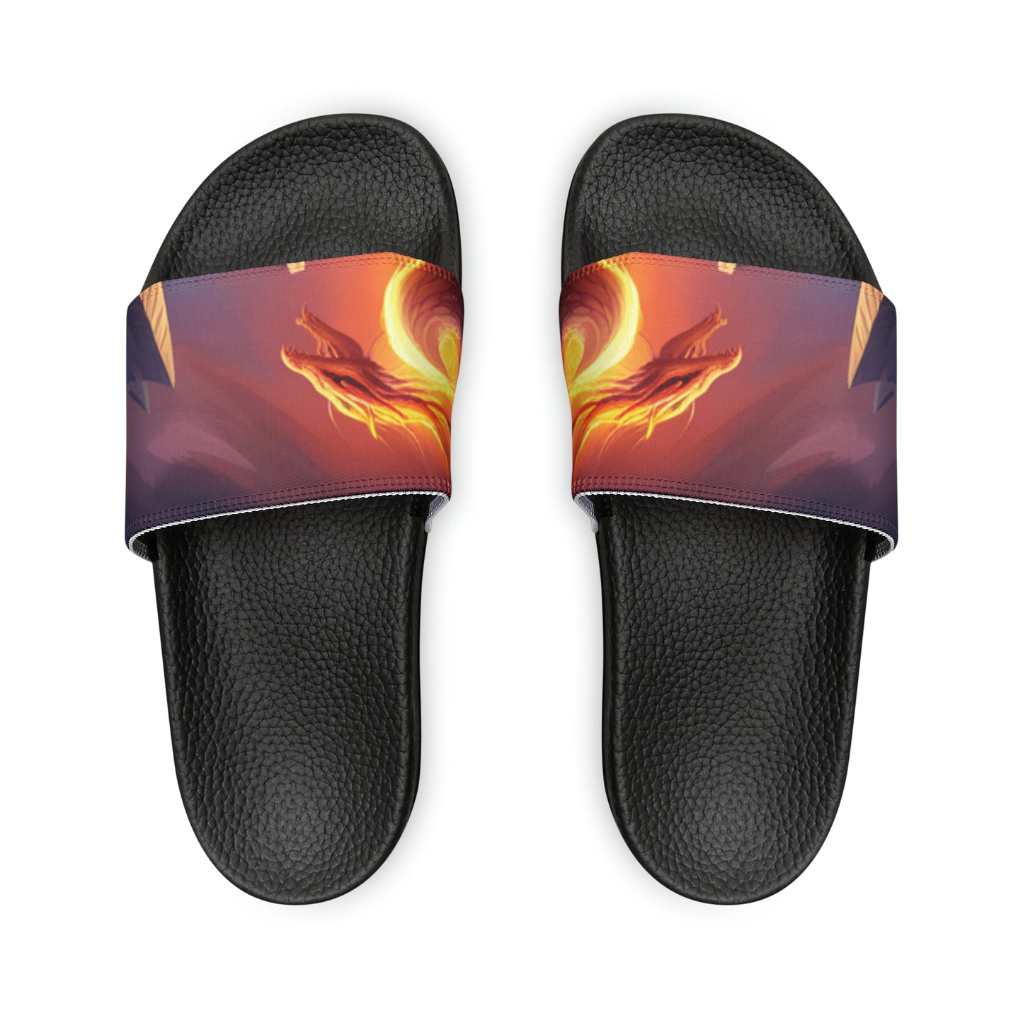 Flame-Kissed Majesty: Fire Dragon Kids Sandals (Made for my little brother Eli)