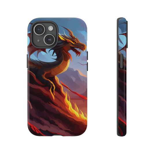 Fire Dragon Tough Phone Cases (iPhone, Google Pixel, Samsung)