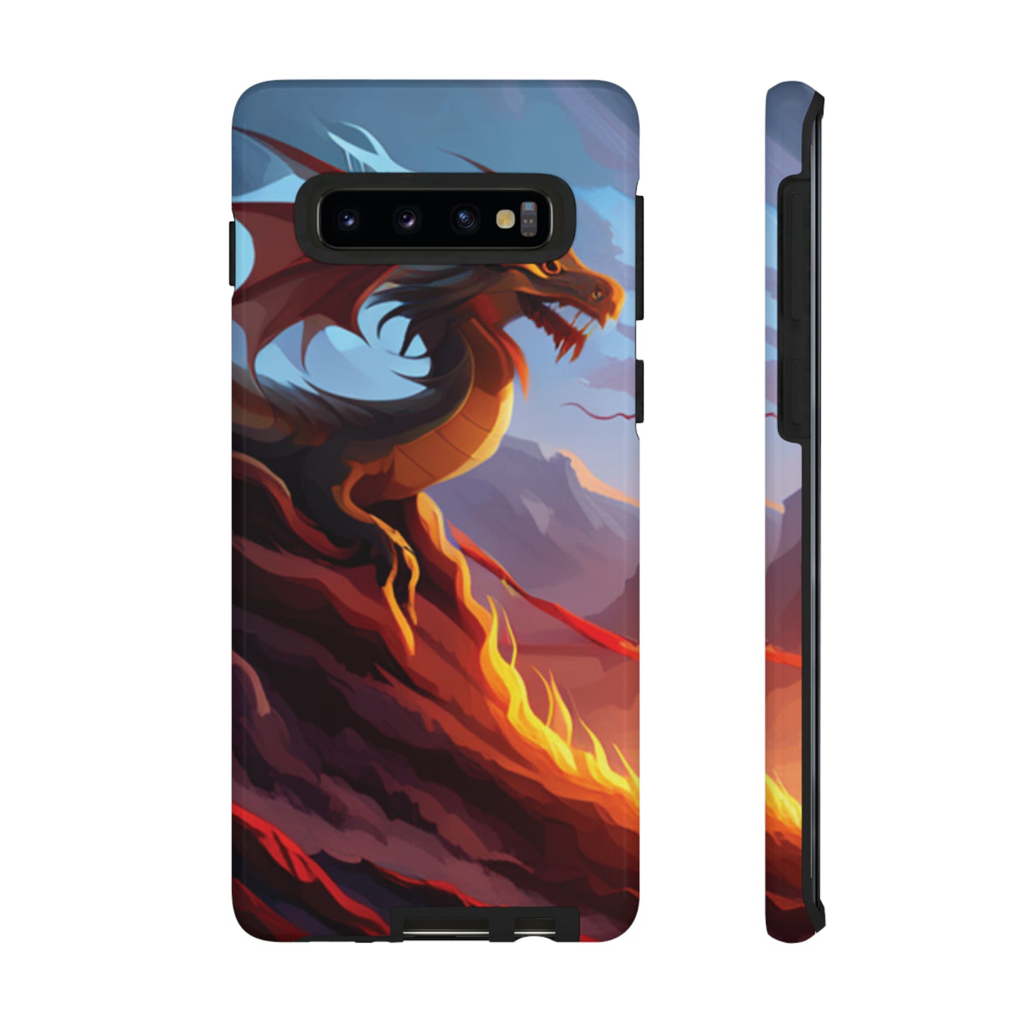 Fire Dragon Tough Phone Cases (iPhone, Google Pixel, Samsung)