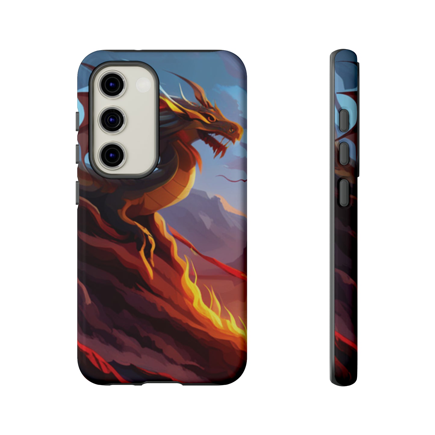 Fire Dragon Tough Phone Cases (iPhone, Google Pixel, Samsung)