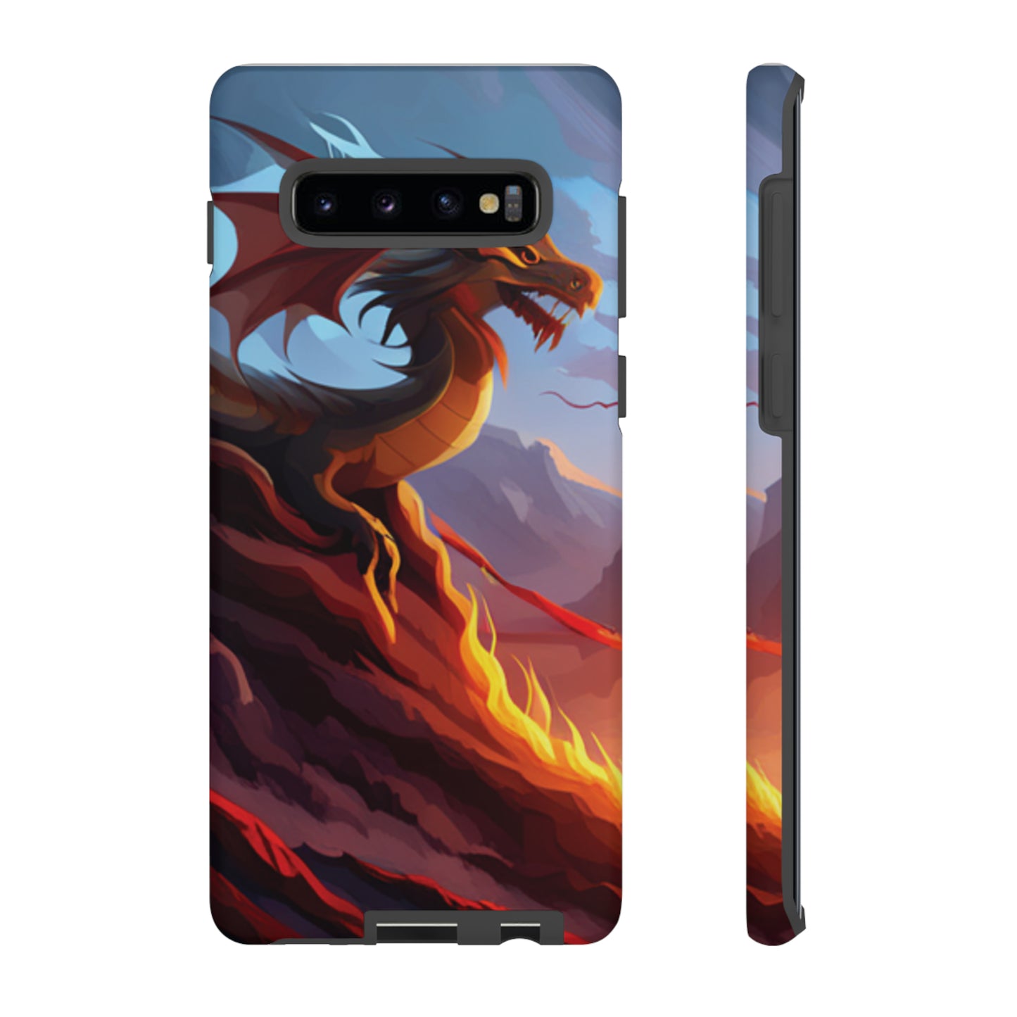 Fire Dragon Tough Phone Cases (iPhone, Google Pixel, Samsung)