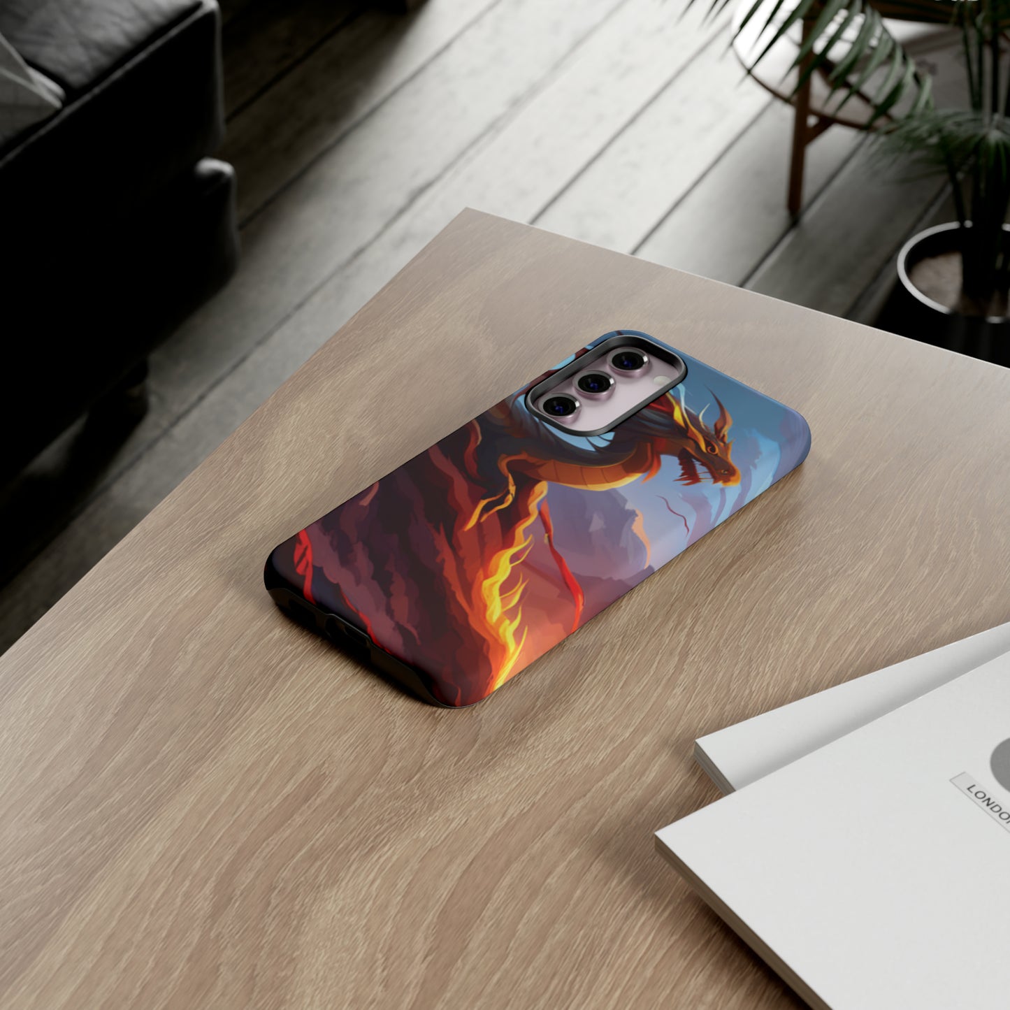 Fire Dragon Tough Phone Cases (iPhone, Google Pixel, Samsung)