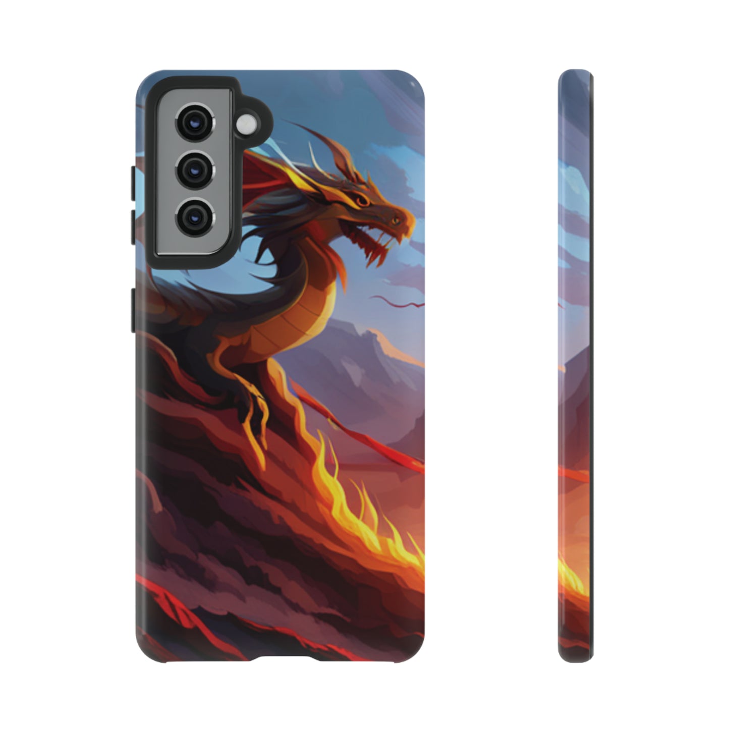 Fire Dragon Tough Phone Cases (iPhone, Google Pixel, Samsung)