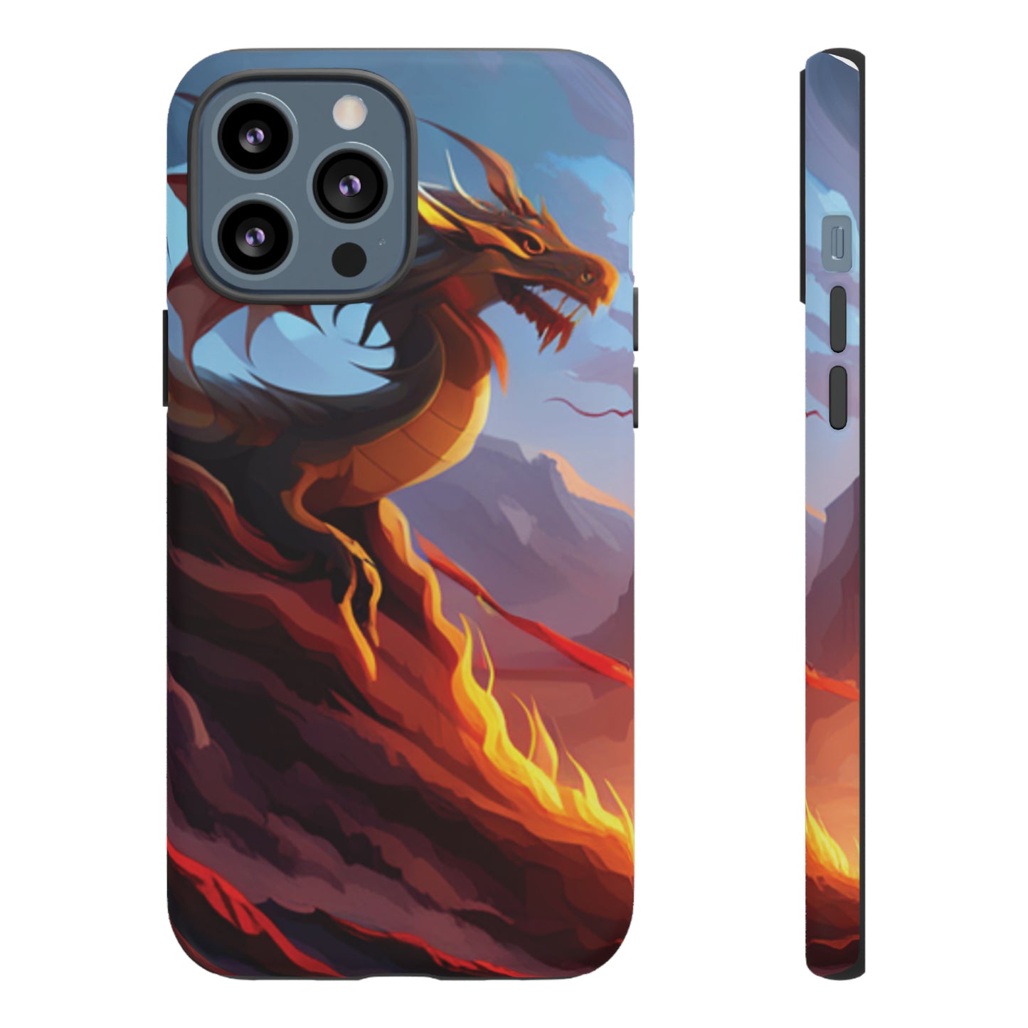 Fire Dragon Tough Phone Cases (iPhone, Google Pixel, Samsung)