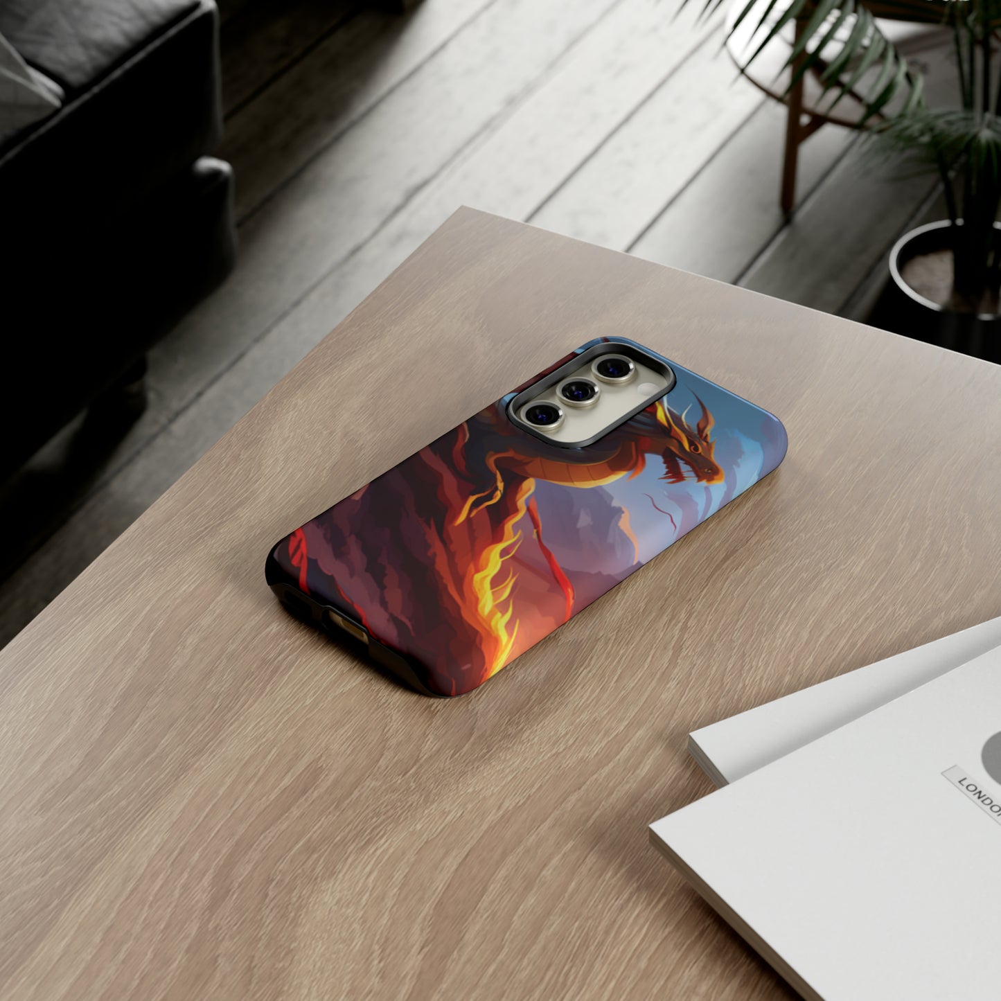 Fire Dragon Tough Phone Cases (iPhone, Google Pixel, Samsung)