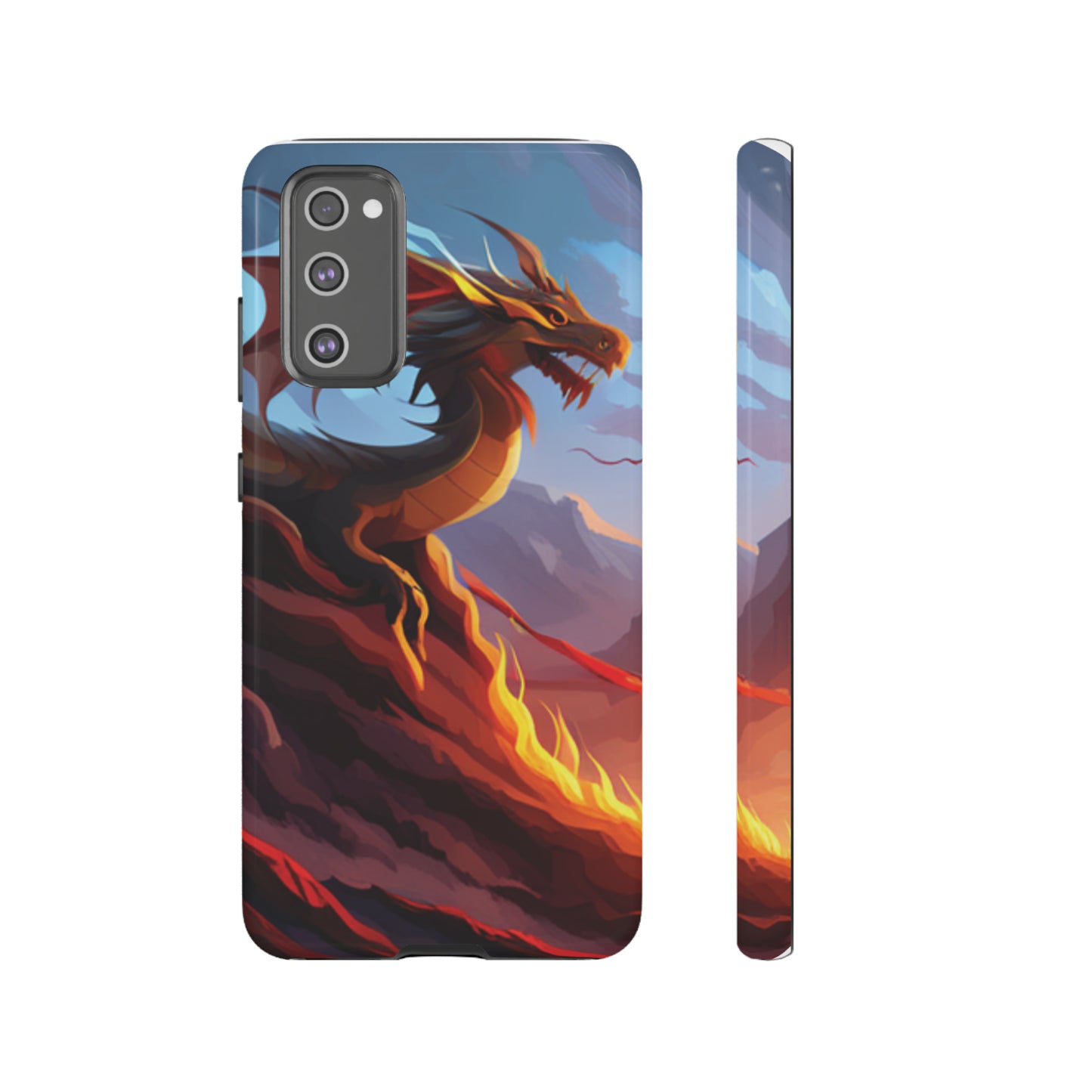 Fire Dragon Tough Phone Cases (iPhone, Google Pixel, Samsung)