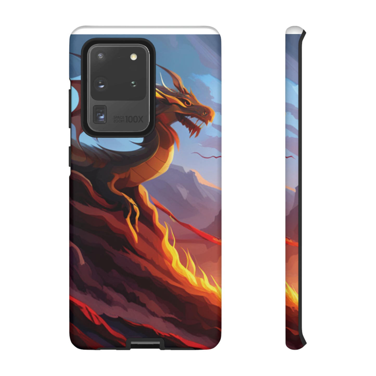 Fire Dragon Tough Phone Cases (iPhone, Google Pixel, Samsung)