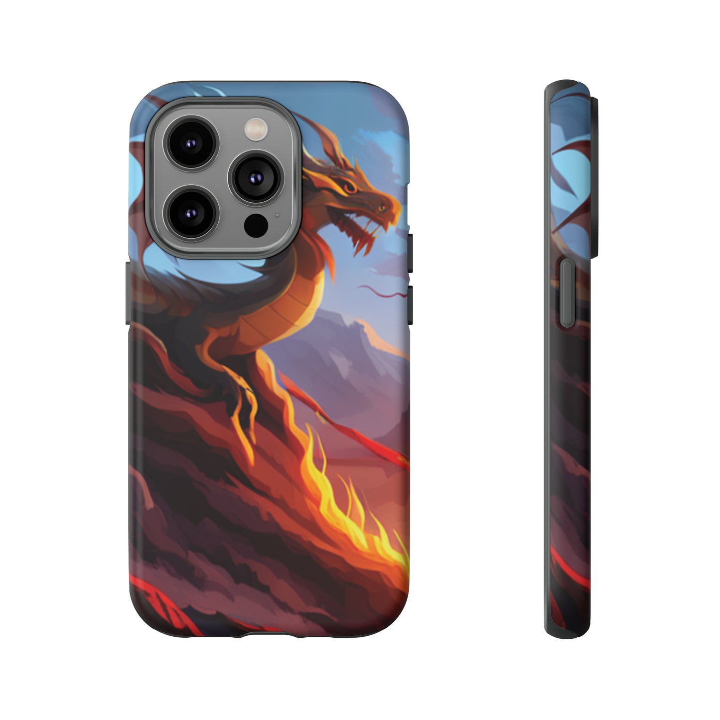 Fire Dragon Tough Phone Cases (iPhone, Google Pixel, Samsung)