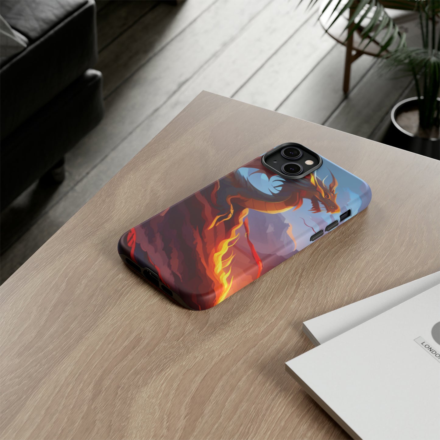 Fire Dragon Tough Phone Cases (iPhone, Google Pixel, Samsung)