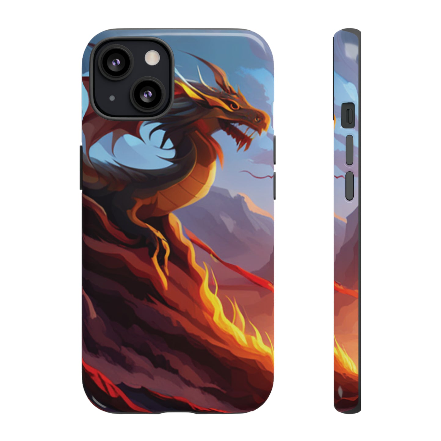 Fire Dragon Tough Phone Cases (iPhone, Google Pixel, Samsung)