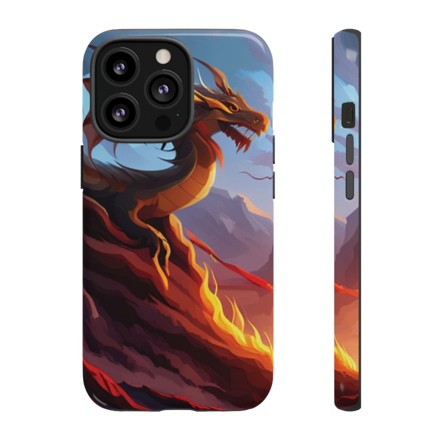 Fire Dragon Tough Phone Cases (iPhone, Google Pixel, Samsung)